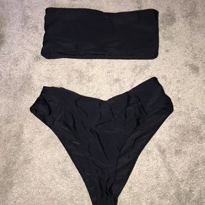 high waisted bikini